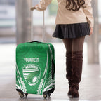 Manawatu 2026 Rugby Custom Luggage Cover NZ Maori Silver Fern