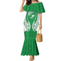 Manawatu 2026 Rugby Custom Mermaid Dress NZ Maori Silver Fern