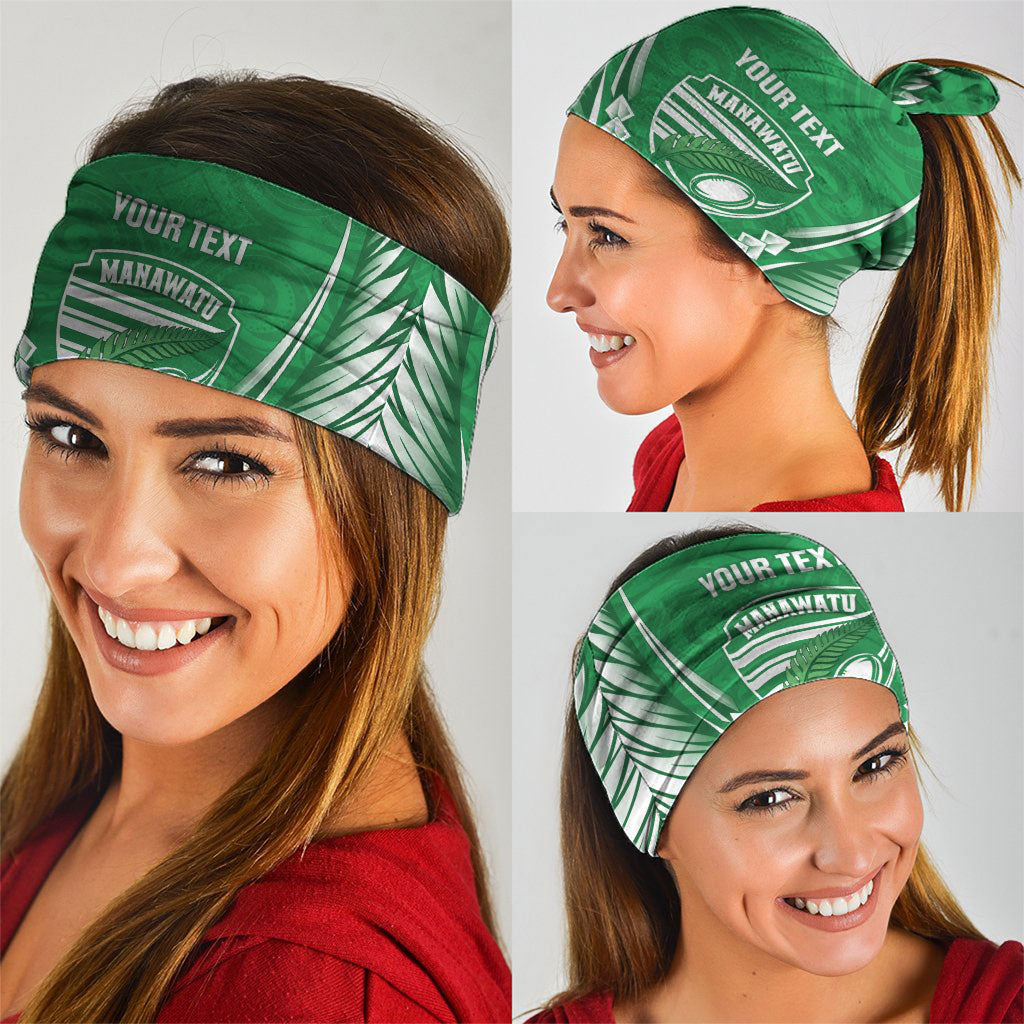 Manawatu 2026 Rugby Custom Neck Gaiter NZ Maori Silver Fern