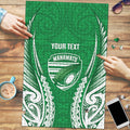 Manawatu 2026 Rugby Custom Puzzle NZ Maori Silver Fern