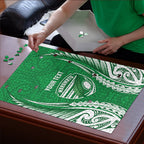 Manawatu 2026 Rugby Custom Puzzle NZ Maori Silver Fern