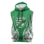 Manawatu 2026 Rugby Custom Sleeveless Hoodie NZ Maori Silver Fern