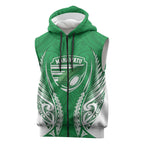 Manawatu 2026 Rugby Custom Sleeveless Zip Hoodie NZ Maori Silver Fern