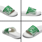 Manawatu 2026 Rugby Custom Slide Sandals NZ Maori Silver Fern