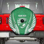 Manawatu 2026 Rugby Custom Spare Tire Cover NZ Maori Silver Fern
