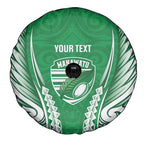 Manawatu 2026 Rugby Custom Spare Tire Cover NZ Maori Silver Fern
