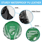 Manawatu 2026 Rugby Custom Spare Tire Cover NZ Maori Silver Fern