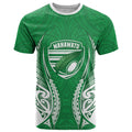 Manawatu 2026 Rugby Custom T Shirt NZ Maori Silver Fern