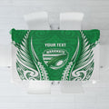 Manawatu 2026 Rugby Custom Tablecloth NZ Maori Silver Fern