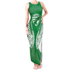 Manawatu 2026 Rugby Custom Tank Maxi Dress NZ Maori Silver Fern