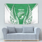 Manawatu 2026 Rugby Custom Tapestry NZ Maori Silver Fern