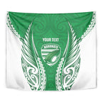 Manawatu 2026 Rugby Custom Tapestry NZ Maori Silver Fern