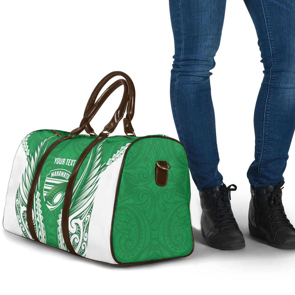Manawatu 2026 Rugby Custom Travel Bag NZ Maori Silver Fern