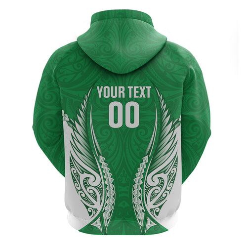 Manawatu 2026 Rugby Custom Zip Hoodie NZ Maori Silver Fern