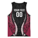 North Harbour 2026 Rugby Custom Basketball Jersey NZ Maori Silver Fern