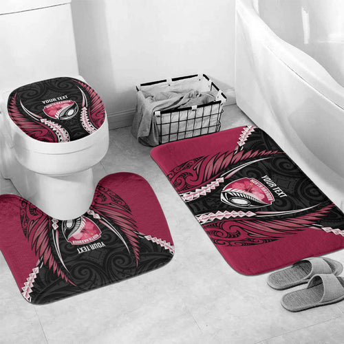 North Harbour 2026 Rugby Custom Bathroom Set NZ Maori Silver Fern
