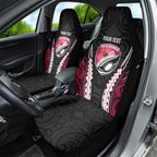 North Harbour 2026 Rugby Custom Car Seat Cover NZ Maori Silver Fern