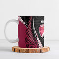 North Harbour 2026 Rugby Custom Ceramic Mug NZ Maori Silver Fern