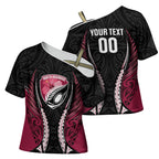 North Harbour 2026 Rugby Custom Cross Shoulder Shirt NZ Maori Silver Fern