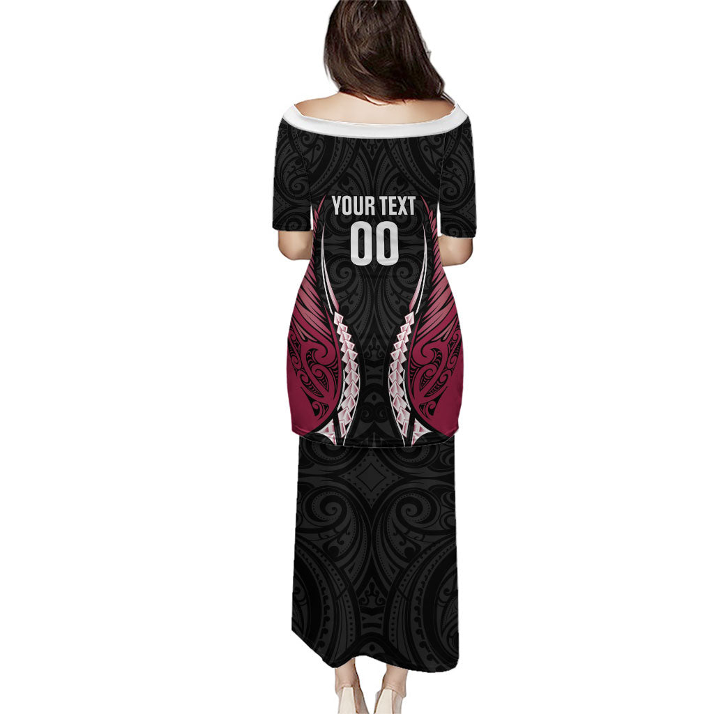 North Harbour 2026 Rugby Custom Family Matching Puletasi and Hawaiian Shirt NZ Maori Silver Fern