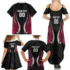 North Harbour 2026 Rugby Custom Family Matching Summer Maxi Dress and Hawaiian Shirt NZ Maori Silver Fern