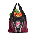 North Harbour 2026 Rugby Custom Grocery Bag NZ Maori Silver Fern