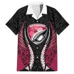 North Harbour 2026 Rugby Custom Hawaiian Shirt NZ Maori Silver Fern