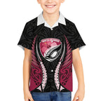 North Harbour 2026 Rugby Custom Hawaiian Shirt NZ Maori Silver Fern