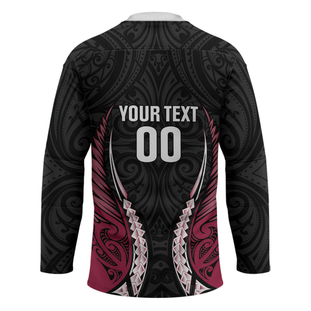 North Harbour 2026 Rugby Custom Hockey Jersey NZ Maori Silver Fern