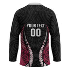 North Harbour 2026 Rugby Custom Hockey Jersey NZ Maori Silver Fern