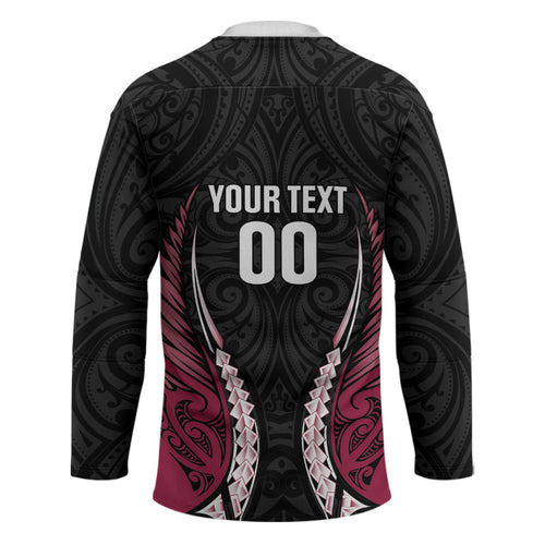 North Harbour 2026 Rugby Custom Hockey Jersey NZ Maori Silver Fern