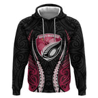 North Harbour 2026 Rugby Custom Hoodie NZ Maori Silver Fern
