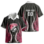 North Harbour 2026 Rugby Custom Kid Hawaiian Shirt NZ Maori Silver Fern LT14