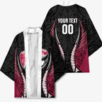 North Harbour 2026 Rugby Custom Kimono NZ Maori Silver Fern