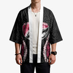 North Harbour 2026 Rugby Custom Kimono NZ Maori Silver Fern