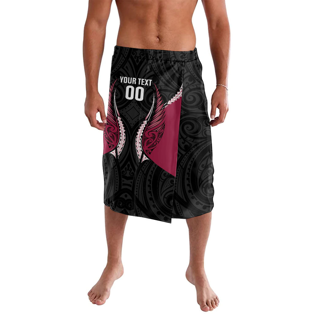 North Harbour 2026 Rugby Custom Lavalava NZ Maori Silver Fern