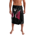 North Harbour 2026 Rugby Custom Lavalava NZ Maori Silver Fern