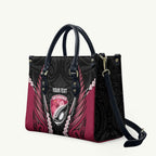 North Harbour 2026 Rugby Custom Leather Bag NZ Maori Silver Fern