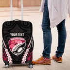 North Harbour 2026 Rugby Custom Luggage Cover NZ Maori Silver Fern