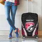 North Harbour 2026 Rugby Custom Luggage Cover NZ Maori Silver Fern