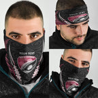 North Harbour 2026 Rugby Custom Neck Gaiter NZ Maori Silver Fern