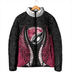 North Harbour 2026 Rugby Custom Padded Jacket NZ Maori Silver Fern