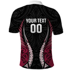 North Harbour 2026 Rugby Custom Polo Shirt NZ Maori Silver Fern