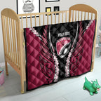 North Harbour 2026 Rugby Custom Quilt NZ Maori Silver Fern