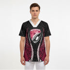 North Harbour 2026 Rugby Custom Scrub Top NZ Maori Silver Fern