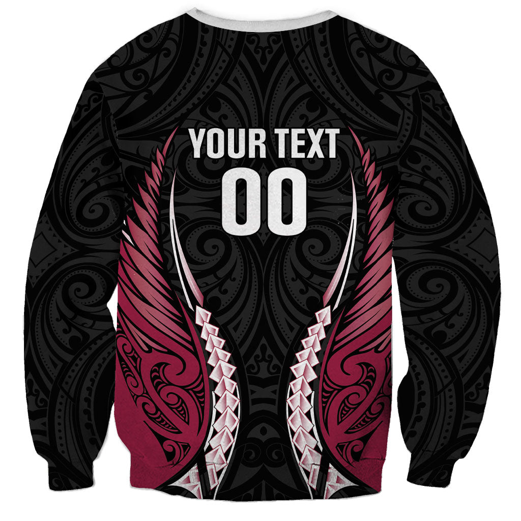 North Harbour 2026 Rugby Custom Sweatshirt NZ Maori Silver Fern