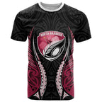 North Harbour 2026 Rugby Custom T Shirt NZ Maori Silver Fern