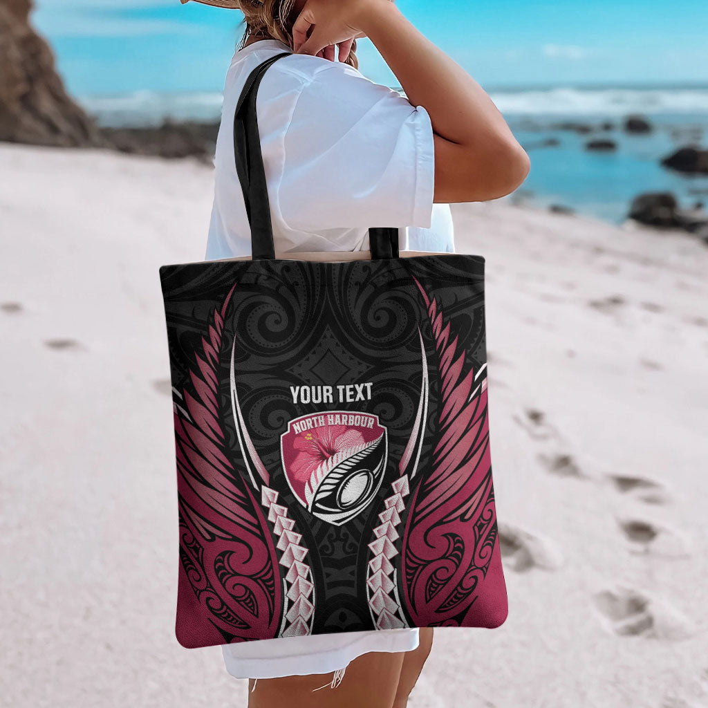 North Harbour 2026 Rugby Custom Tote Bag NZ Maori Silver Fern