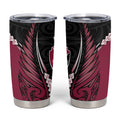 North Harbour 2026 Rugby Custom Tumbler Cup NZ Maori Silver Fern