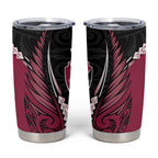 North Harbour 2026 Rugby Custom Tumbler Cup NZ Maori Silver Fern